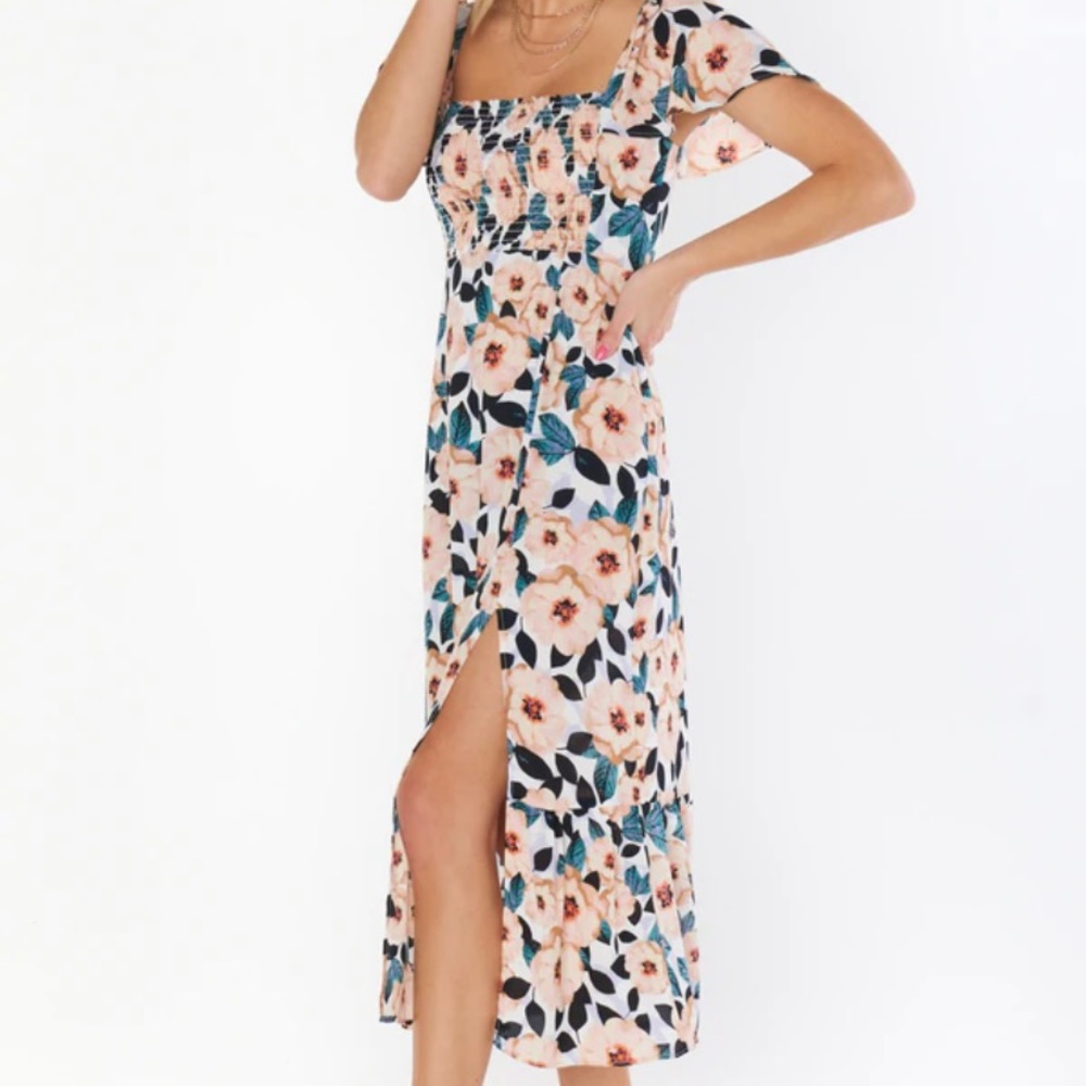 Show Me Your Mumu Brenda MIDI Dress size Small